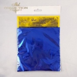 metallic folie Termoton * blauw