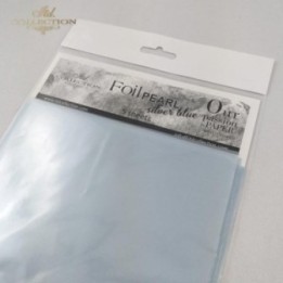 Parelmoerfolie * zilverblauw