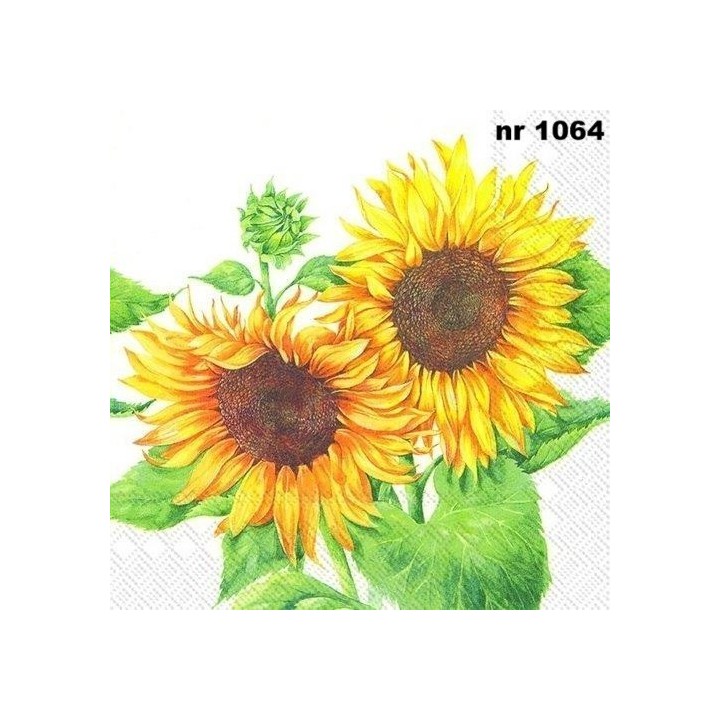 Mirasol white servet 33x33cm
