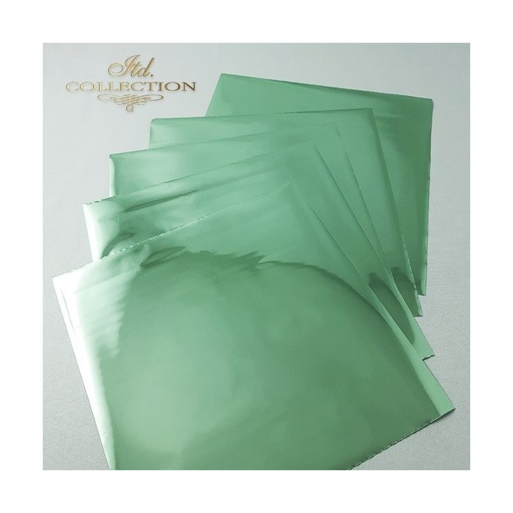 metallic folie Termoton * pistache