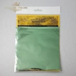 metallic folie Termoton * pistache