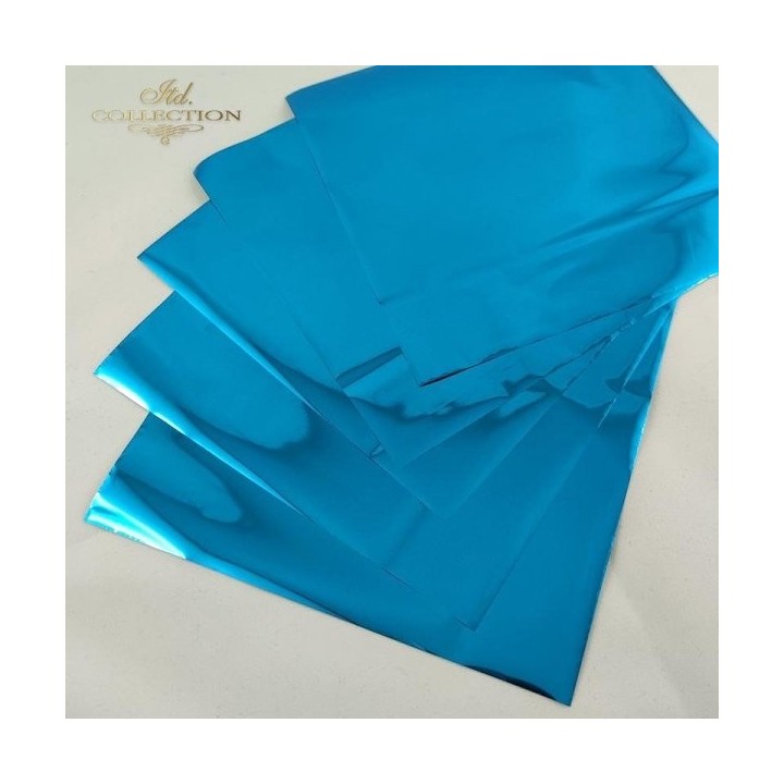 metallic folie Termoton * turkoois
