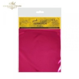 metallic folie Termoton * felroze