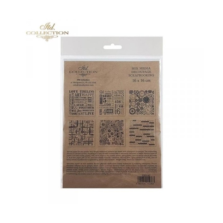 De set speciale documenten voor Mixed Media PSS040 Steampunk