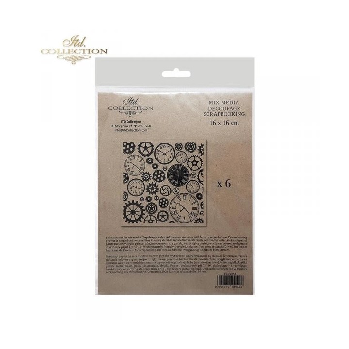 De set speciale documenten voor Mixed Media PSS051 Steampunk