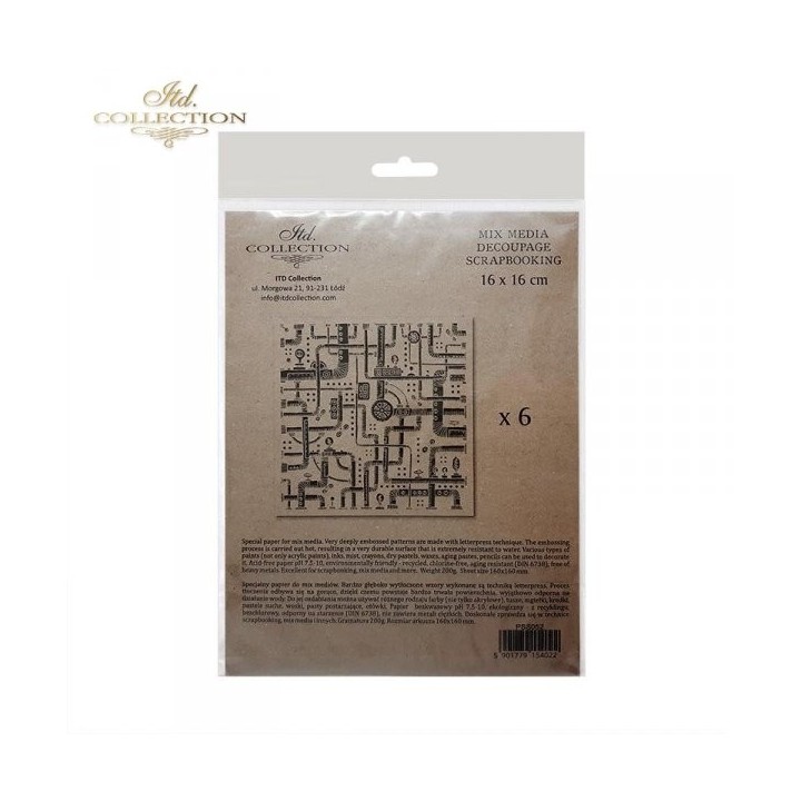 De set speciale documenten voor Mixed Media PSS052 Steampunk