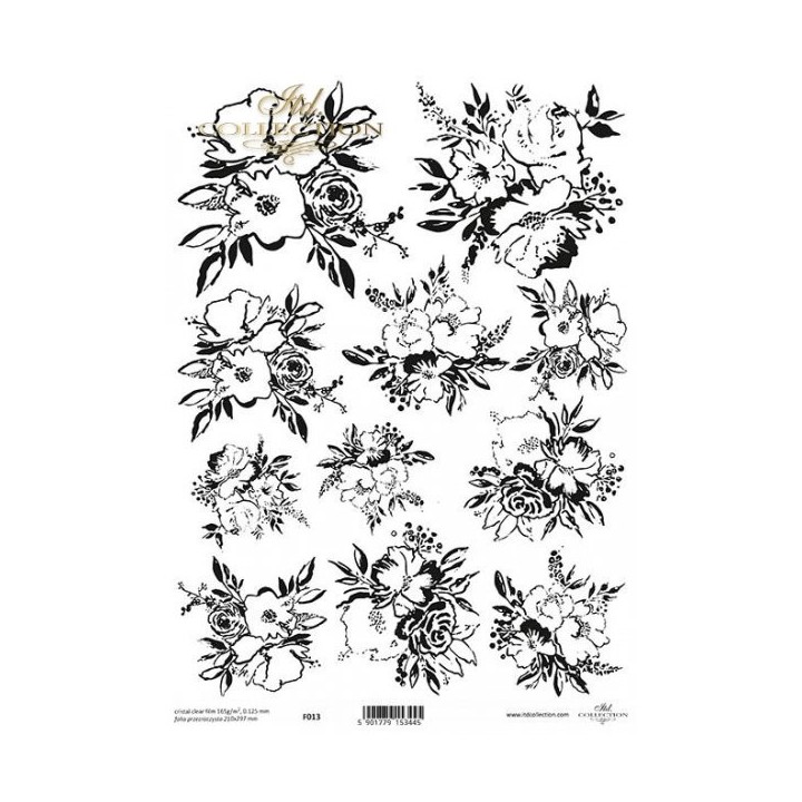 Kristalheldere folie F013