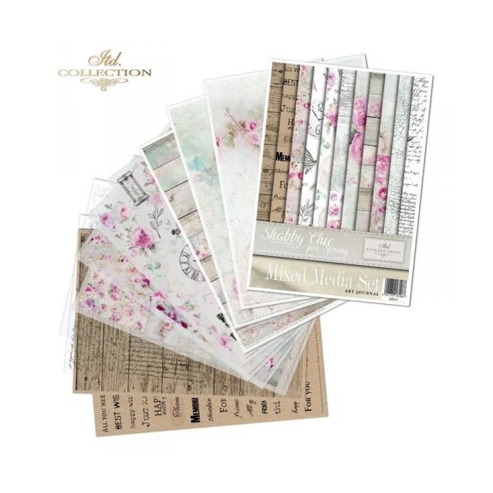 Creatieve set MS014 Shabby Chic voor de lente