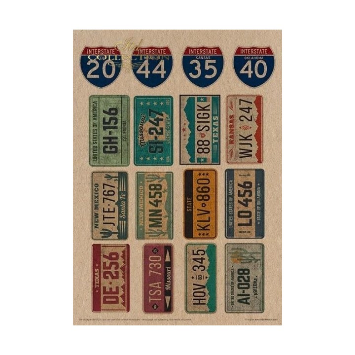 Creatieve set MS025 Legendarische Route 66