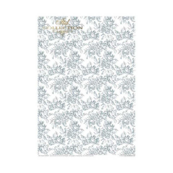 Creatieve set MS027 Shabby Chic - vier kleuren