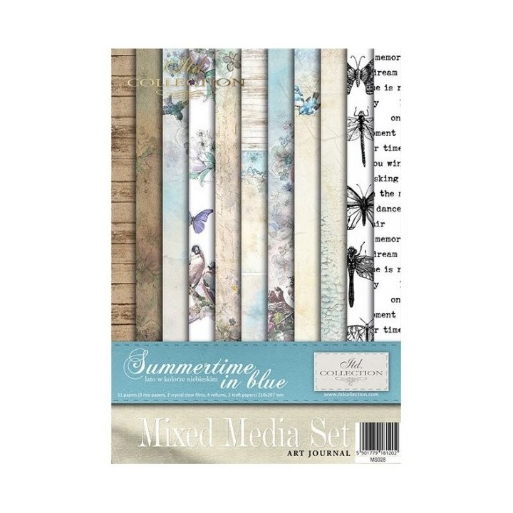 Creatieve set MS028 Zomer in blauw