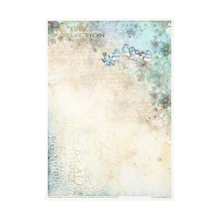 Creatieve set MS028 Zomer in blauw