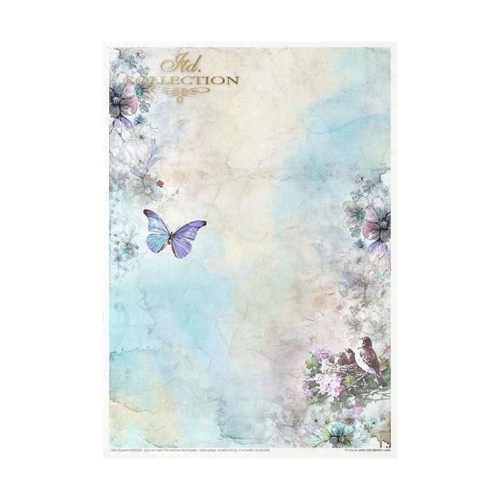 Creatieve set MS028 Zomer in blauw