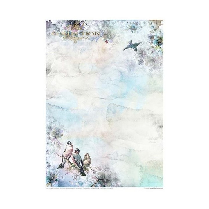 Creatieve set MS028 Zomer in blauw