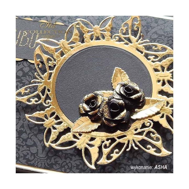 Papier voor scrapbooking, kleur: glanzend goud PSS001