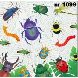 Insect servet 33x33cm