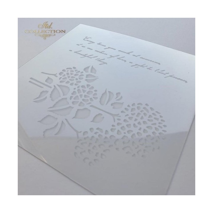Sjabloon voor scrapbooking en decoupage 16x16 cm ST0021B