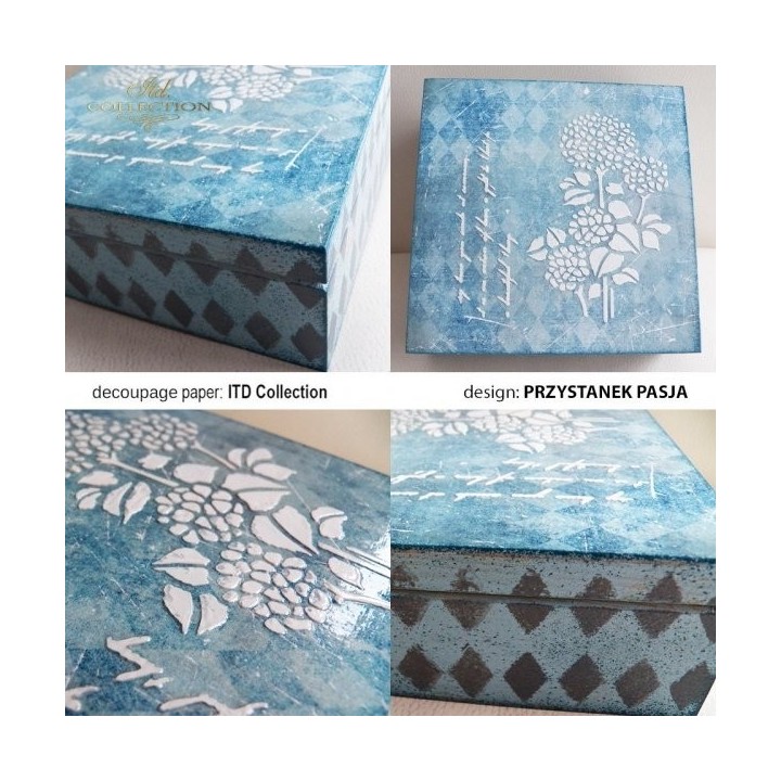 Sjabloon voor scrapbooking en decoupage 16x16 cm ST0021B
