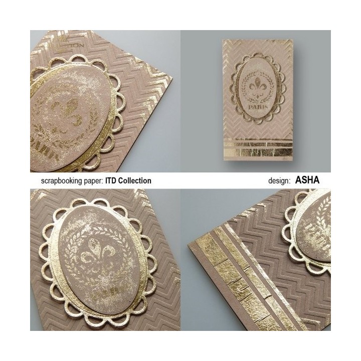 Sjabloon voor scrapbooking en decoupage 16x16 cm ST0023A