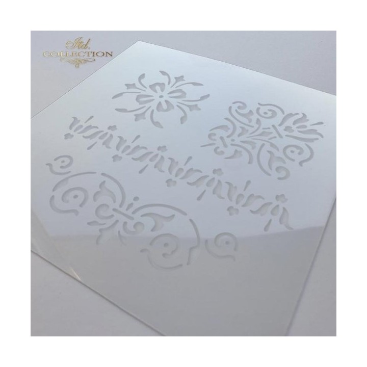 Sjabloon voor scrapbooking en decoupage 16x16 cm ST0024B