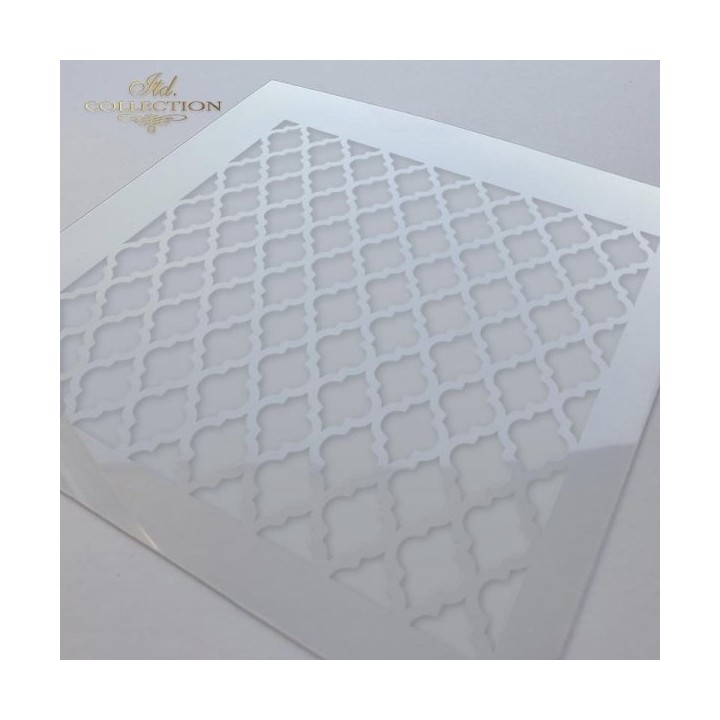 Sjabloon voor scrapbooking en decoupage 16x16 cm ST0027B
