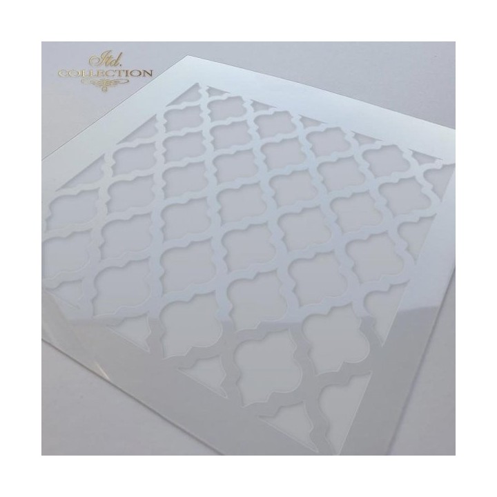Sjabloon voor scrapbooking en decoupage 16x16 cm ST0028B
