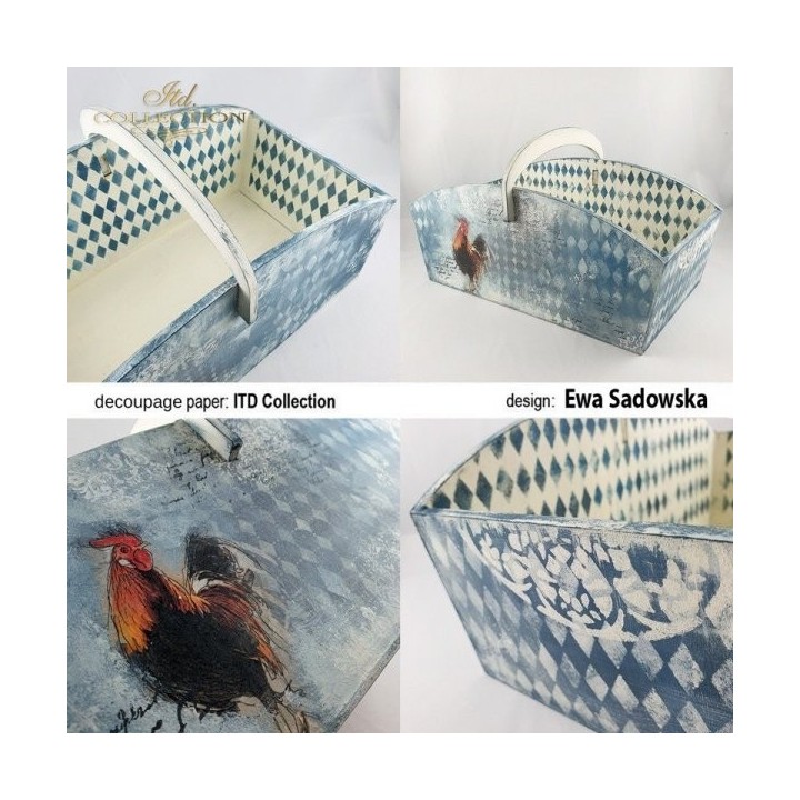 Sjabloon voor scrapbooking en decoupage 16x16 cm ST0030A