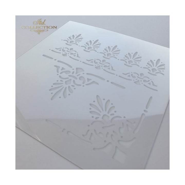 Sjabloon voor scrapbooking en decoupage 16x16 cm ST0034B