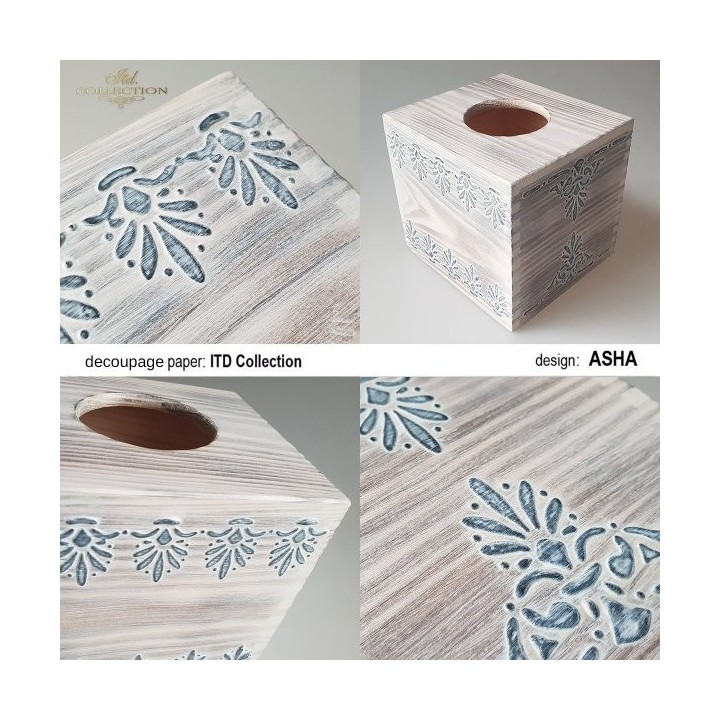Sjabloon voor scrapbooking en decoupage 16x16 cm ST0034B