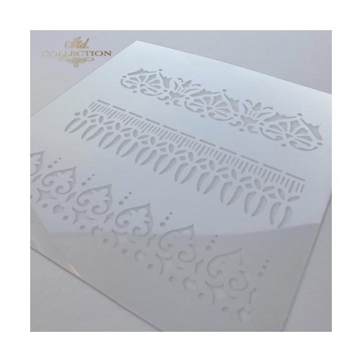 Sjabloon voor scrapbooking en decoupage 16x16 cm ST0035B