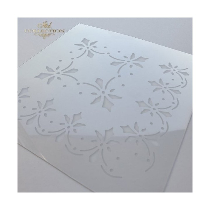 Sjabloon voor scrapbooking en decoupage 16x16 cm ST0036B