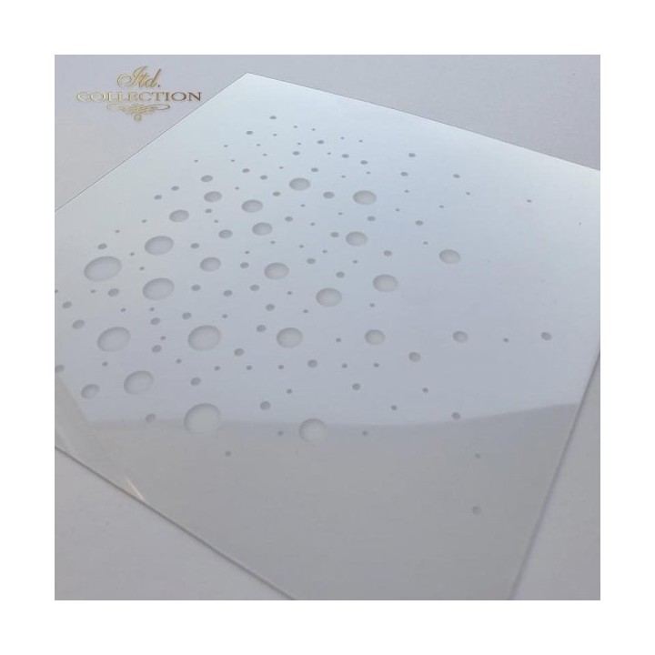 Sjabloon voor scrapbooking en decoupage 16x16 cm ST0042A