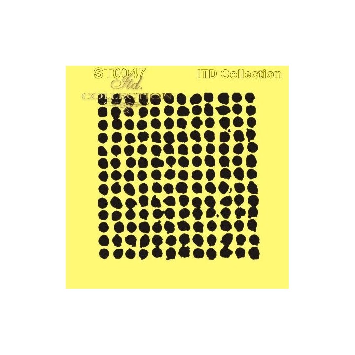 Sjabloon voor scrapbooking en decoupage 16x16 cm ST0047B