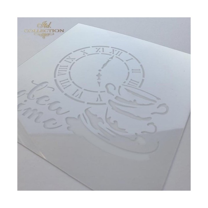 Sjabloon voor scrapbooking en decoupage 16x16 cm ST0049B