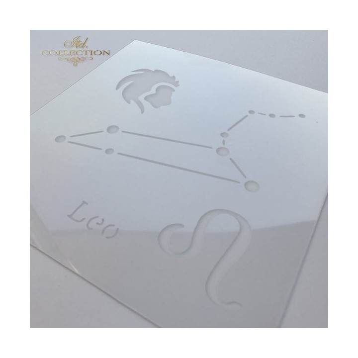 Sjabloon voor scrapbooking en decoupage 16x16 cm ST0057A