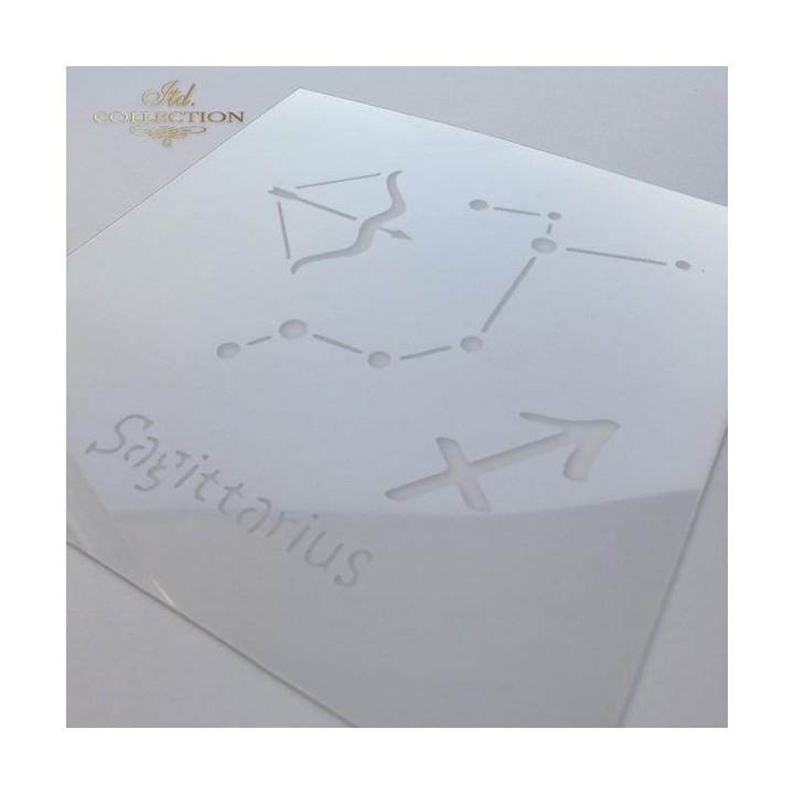 Sjabloon voor scrapbooking en decoupage 16x16 cm ST0061A