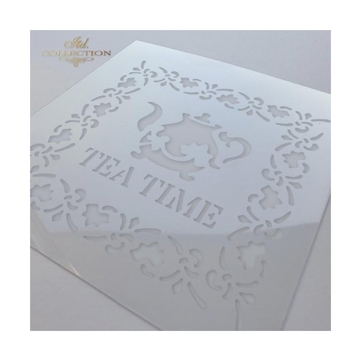 Sjabloon voor scrapbooking en decoupage 16x16 cm ST0065B