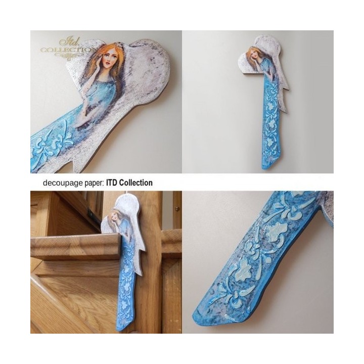 Sjabloon voor scrapbooking en decoupage 16x16 cm ST0065B