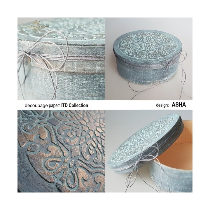 Sjabloon voor scrapbooking en decoupage 16x16 cm ST0067B