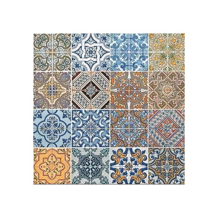 Tiles - mandala quadratisch servet 33x33cm