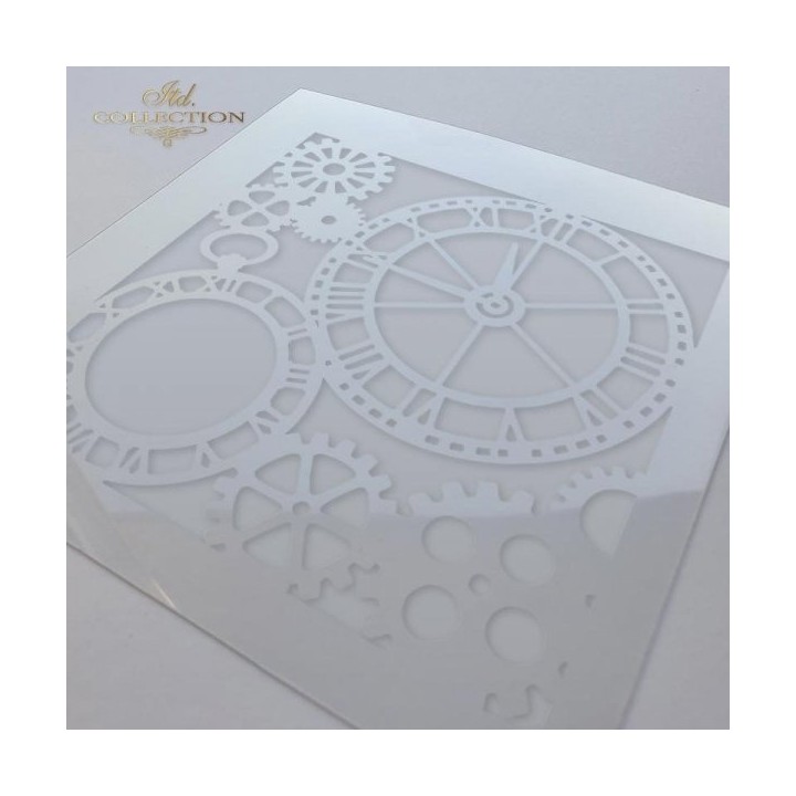 Sjabloon voor scrapbooking en decoupage 16x16 cm ST0071B