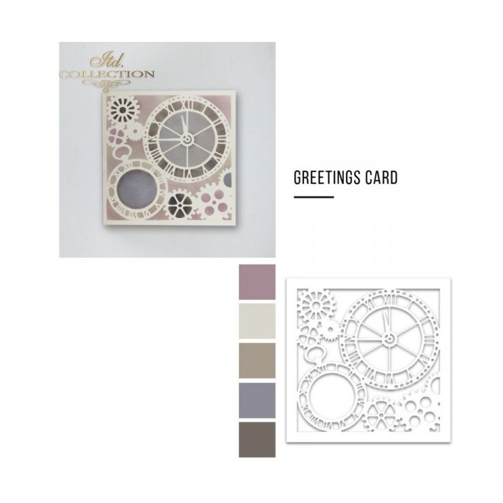 Sjabloon voor scrapbooking en decoupage 16x16 cm ST0071B