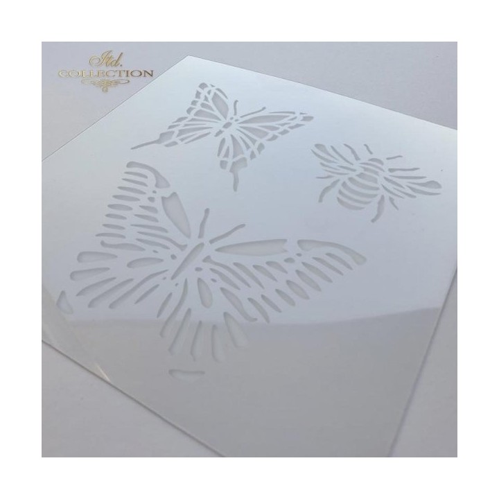 Sjabloon voor scrapbooking en decoupage 16x16 cm ST0077B