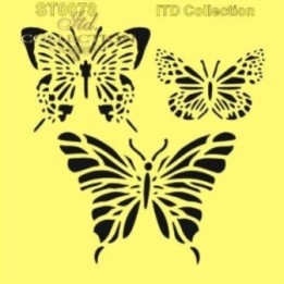 Sjabloon voor scrapbooking en decoupage 16x16 cm ST0078B