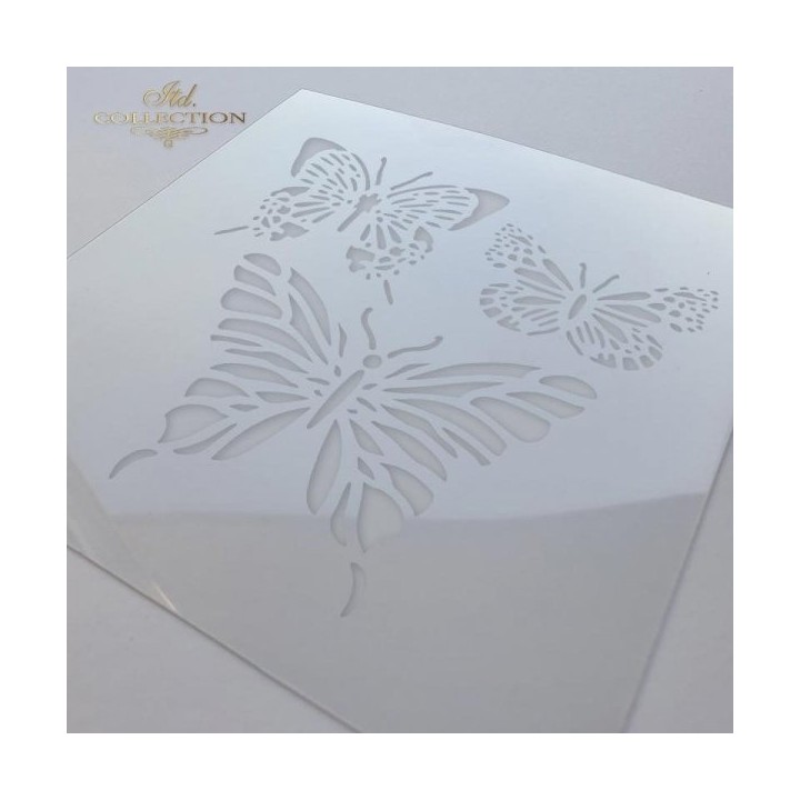 Sjabloon voor scrapbooking en decoupage 16x16 cm ST0078B