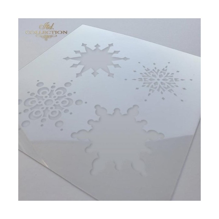 Sjabloon voor scrapbooking en decoupage 16x16 cm ST0082A
