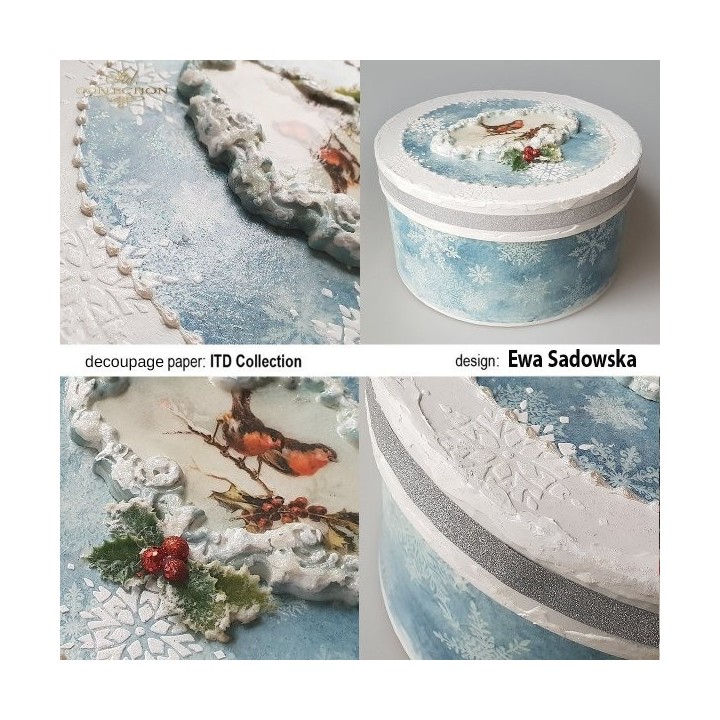 Sjabloon voor scrapbooking en decoupage 16x16 cm ST0082A