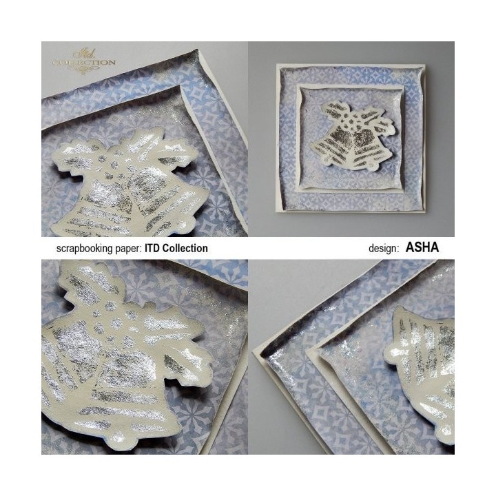 Sjabloon voor scrapbooking en decoupage 16x16 cm ST0086A