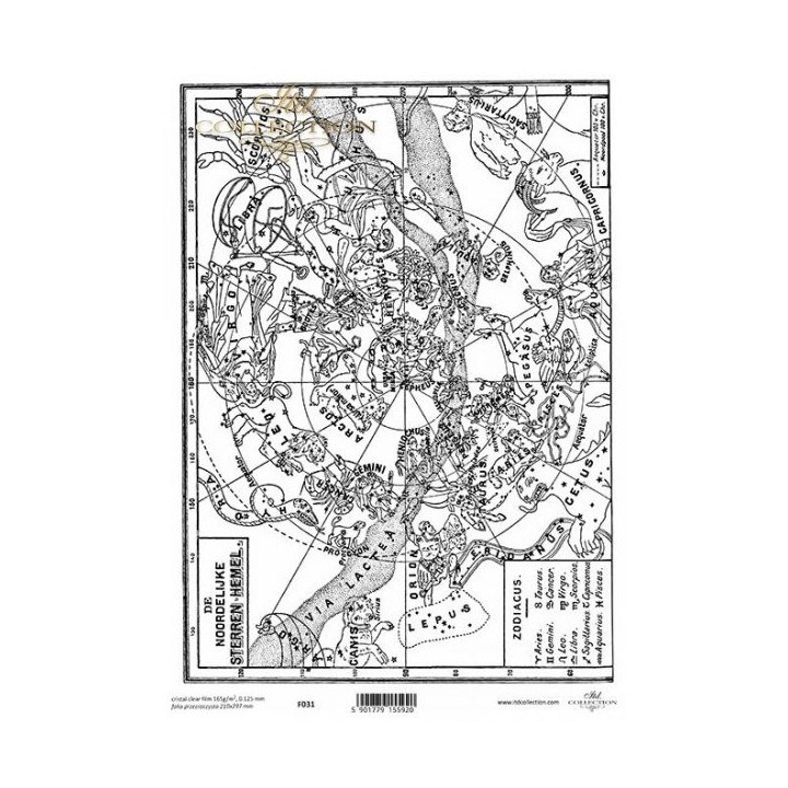 Kristalheldere folie F031