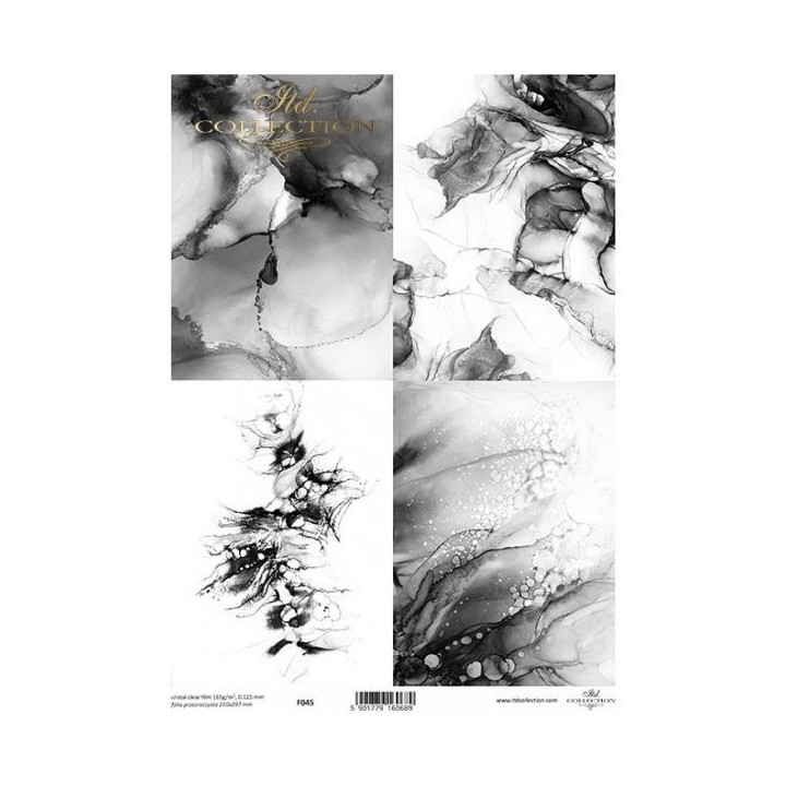 Kristalheldere folie F045